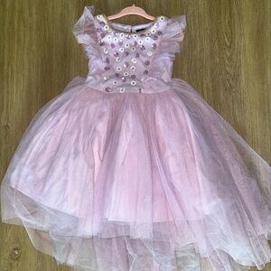 Little girls purple dress